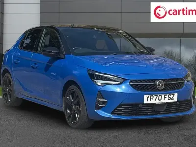 Used Vauxhall Corsa SRi 101 HP (74 kW) 2020 Blue Hatchback