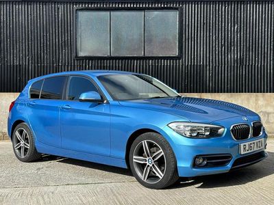 Used BMW 116 Sport Line 2017 Blue Hatchback