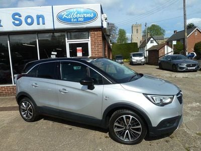 Used Vauxhall Crossland X Elite 99 HP (72 kW) 2017 Silver SUV