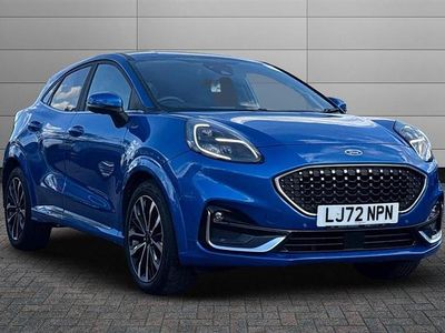 Blue Used 2022 Ford Puma ST-Line Hatchback | £17,999 (Fair price)