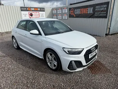 Used Audi A1 Sportback S-Line 110 HP (80 kW) 2021 White Hatchback