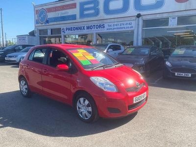 Red Used 2009 Toyota Yaris Hatchback | £3,595 (Fair price)