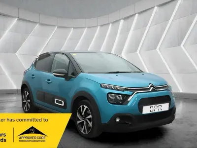 Used Citroën C3 PureTech 2021 Blue Hatchback