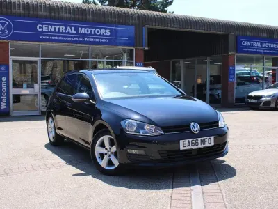 Used VW Golf VII Edition 110 HP (80 kW) 2016 Black Hatchback