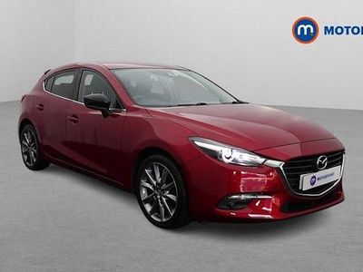 Red Used 2018 Mazda 3 Inclusive Hatchback | £11,749 (A bit pricey)