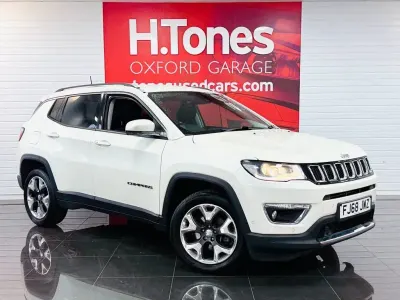 Used Jeep Compass Limited 140 HP (102 kW) 2018 White SUV