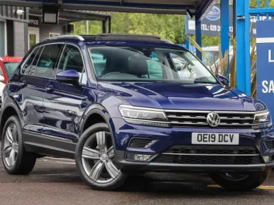 Używany VW Tiguan SEL 190 KM (139 kW) 2019 Niebieski SUV
