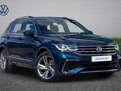 Used VW Tiguan R-line Edition 150 HP (110 kW) 2023 Blue SUV