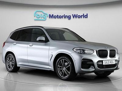 Used BMW X3 M Sport 190 HP (139 kW) 2021 Silver SUV