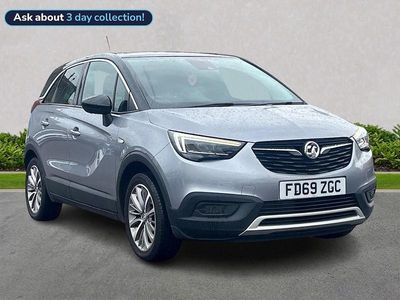 Used Vauxhall Crossland X Sport 83 HP (61 kW) 2019 Grey SUV