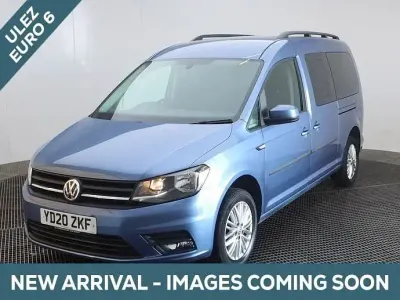 Begagnad VW Caddy Maxi Life 122 HK (89 kW) 2020 Blå Minibuss