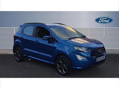 Used Ford Ecosport ST-Line 125 HP (91 kW) 2022 Blue SUV