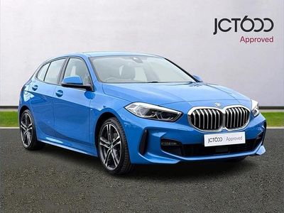 Used BMW 118 M Sport 134 HP (98 kW) 2023 Blue Hatchback