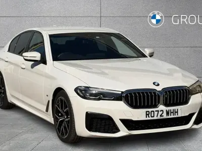 Used BMW 520 M Sport 190 HP (139 kW) 2022 White Sedan