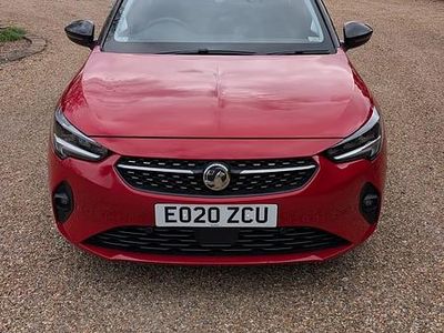 Used Vauxhall Corsa Elite 100 HP (73 kW) 2020 Red Hatchback