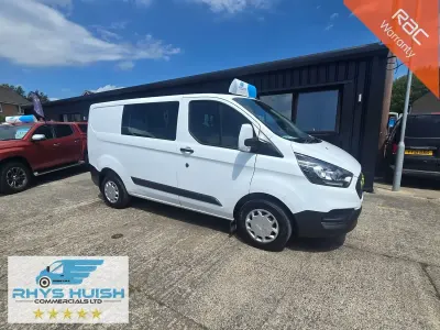 Used Ford Transit Custom 130 HP (95 kW) 2018 White Van