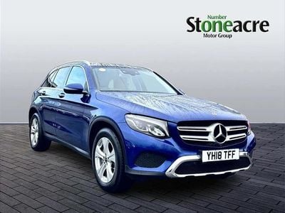 Blue Used 2018 Mercedes GLC250 Premium SUV | £20,000 (Good price)