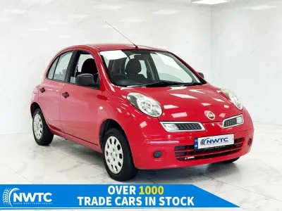 Used Nissan Micra Visia 2010 Red Hatchback