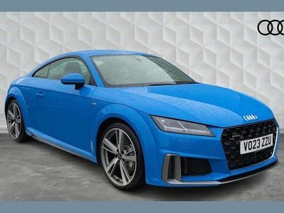 Used Audi TT S-Line 245 HP (180 kW) 2023 Blue Coupe
