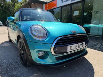 Used Mini Cooper Cabriolet 2016 Turquoise Cabriolet