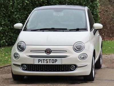 Used Fiat 500 Lounge 69 HP (50 kW) 2018 White Hatchback