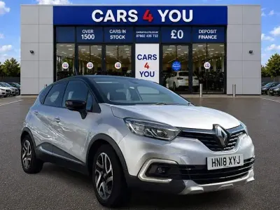 Used Renault Captur Dynamique 90 HP (66 kW) 2018 Silver/black SUV