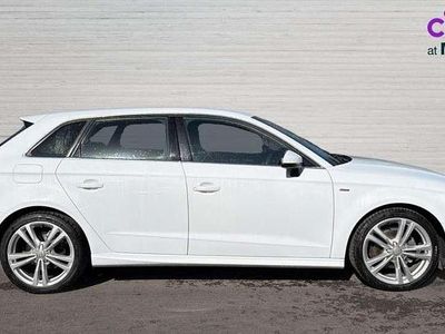 Used Audi A3 S-Line 113 HP (83 kW) 2019 White Sedan