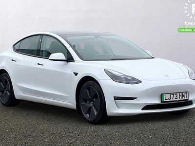 White Used 2023 Tesla Model 3 Long Range RWD Sedan | £23,199 (A bit pricey)