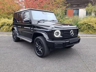 Obsidian black metallic New 2025 Mercedes G580 AMG line SUV | £182,975