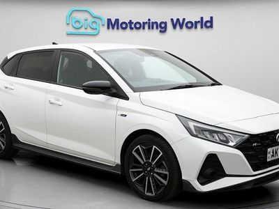 White Used 2022 Hyundai i20 N Line Hatchback | £13,709 (Fair price)