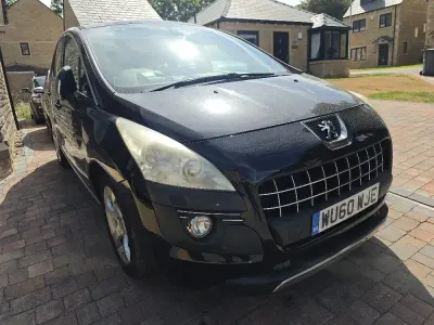 Used Peugeot 3008 112 HP (82 kW) 2011 Black Estate