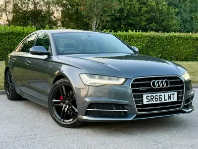 Used Audi A6 S-Line 190 HP (139 kW) 2017 Grey Sedan