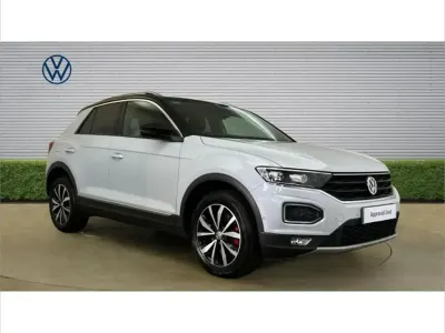 Used VW T-Roc SEL 115 HP (84 kW) 2020 Silver SUV