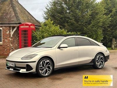 Gold Used 2023 Hyundai Ioniq 6 Ultimate Sedan | £23,490 (Fair price)