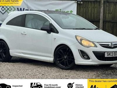 Used Vauxhall Corsa Edition 2013 White Hatchback