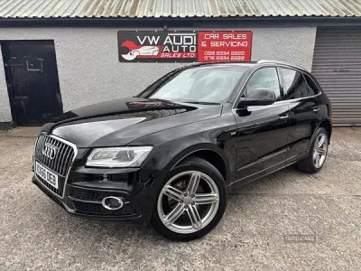 Used Audi Q5 S-line plus 190 HP (139 kW) 2017 Black SUV