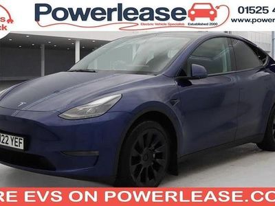 Blue Used 2022 Tesla Model Y SUV | £20,189 (Fair price)