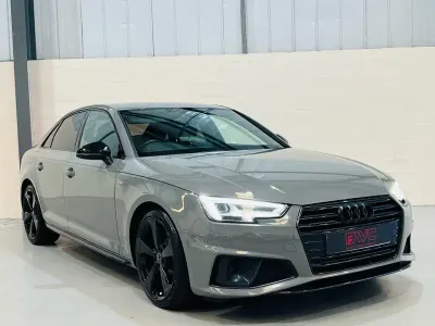 Used Audi A4 Black Edition 150 HP (110 kW) 2019 Grey Sedan