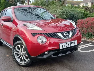 Used Nissan Juke Tekna 110 HP (80 kW) 2018 Red SUV