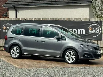 Begagnad Seat Alhambra Ecomotive 150 HK (110 kW) 2016 Grå Minibuss
