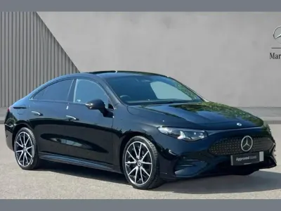 Used Mercedes CLA 250+ AMG line 200 kW (272 HP) 2025 Black Sedan