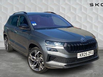 Used Skoda Karoq SportLine 150 HP (110 kW) 2025 Graphite grey metallic SUV