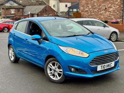 Used Ford Fiesta Zetec 2016 Blue Hatchback