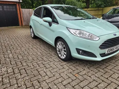 Used Ford Fiesta Titanium X 2016 Green Hatchback