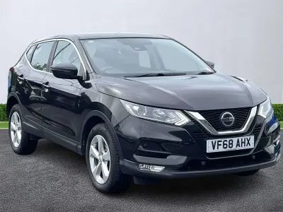 Used Nissan Qashqai Acenta Premium 2019 Black SUV