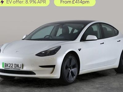 Used Tesla Model 3 RWD 461 kW (627 HP) 2022 White Sedan