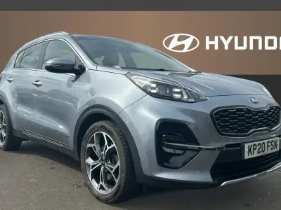 Used Kia Sportage GT-Line 174 HP (127 kW) 2020 Silver SUV