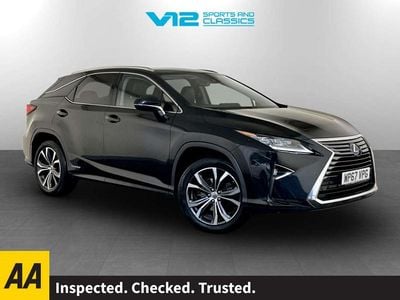 Black Used 2018 Lexus RX450h Luxury Line SUV | £18,995 (Super price)