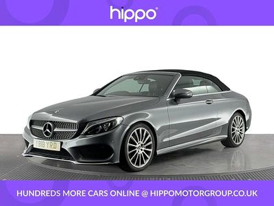 Grey Used 2018 Mercedes C220 AMG line Cabriolet | £15,780 (Fair price)