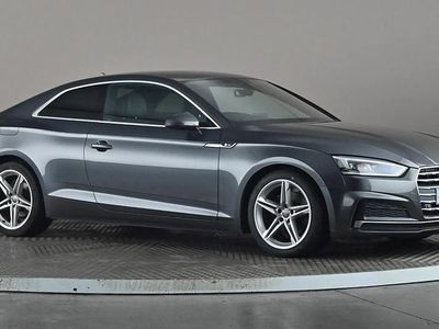 Used Audi A5 S-Line 190 HP (139 kW) 2018 Grey Coupe